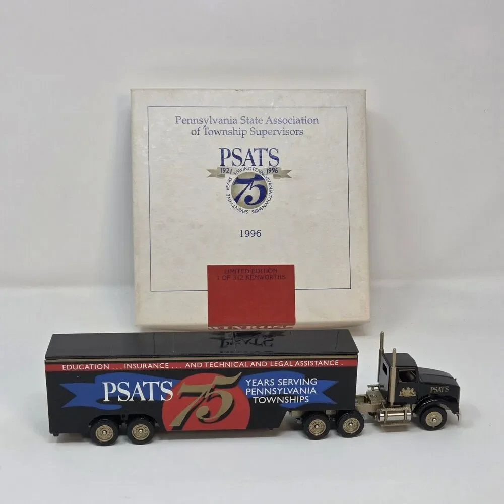 Title: Winross PSATS 1996 Kenworth Tractor Trailer 1:64 Diecast MIB Ltd Ed 1 of